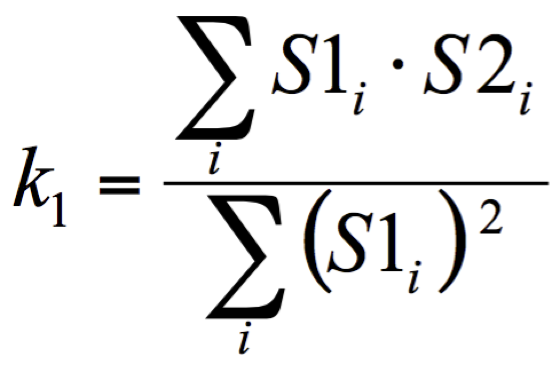 K1 Coefficient Algorithm